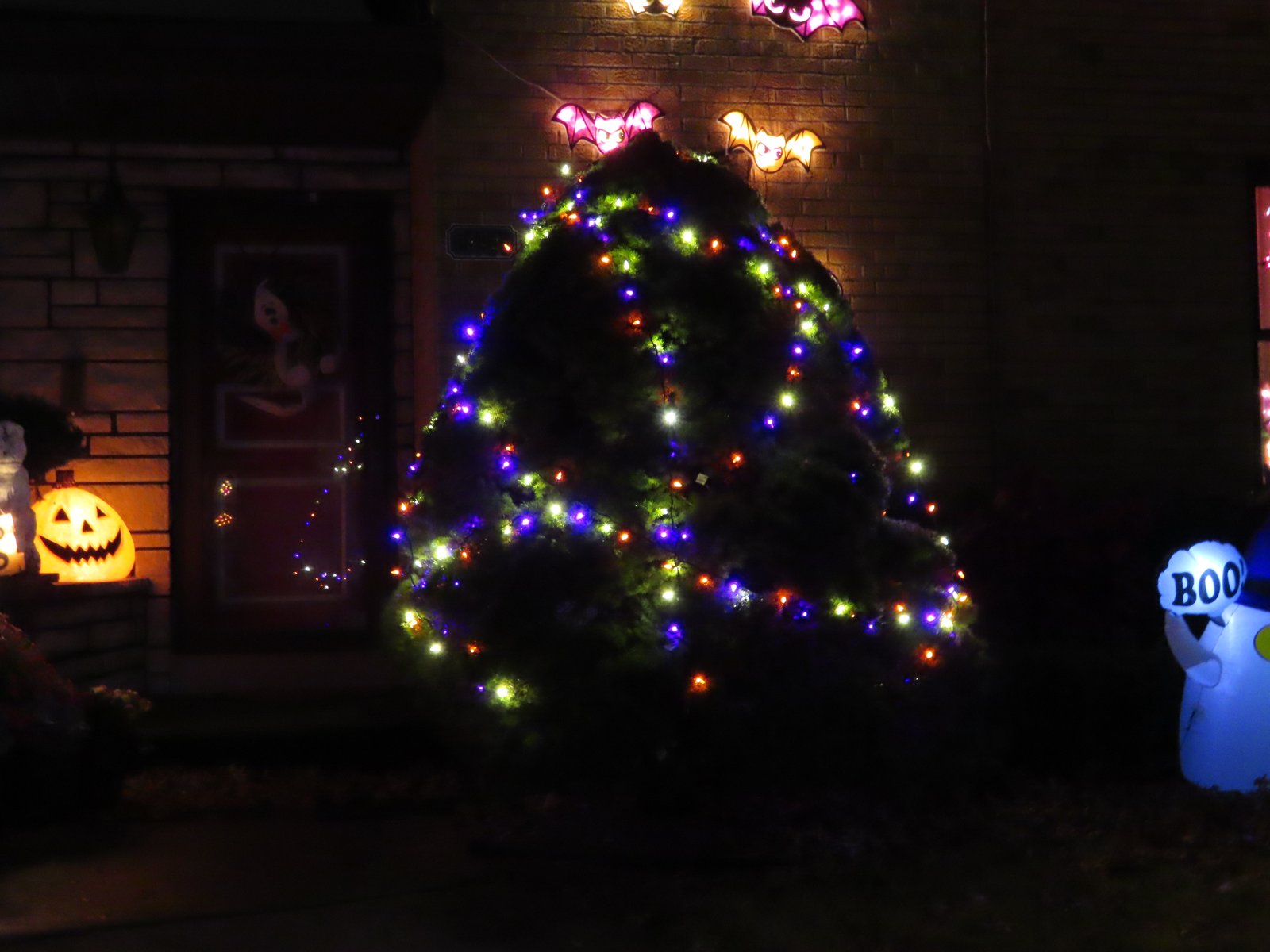 Decorated house.