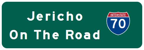 Jericho On The Road Highway Sign